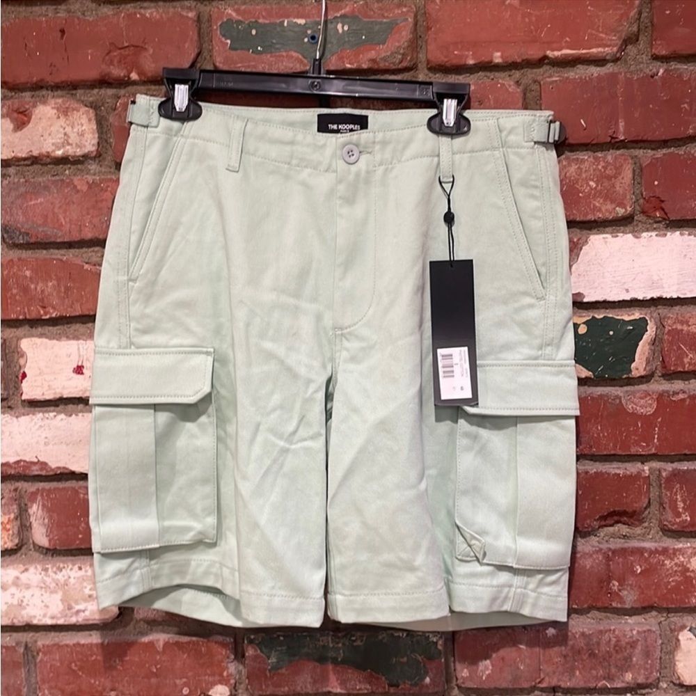 The Kooples Men’s Cargo Shorts In Pastel Cotton
